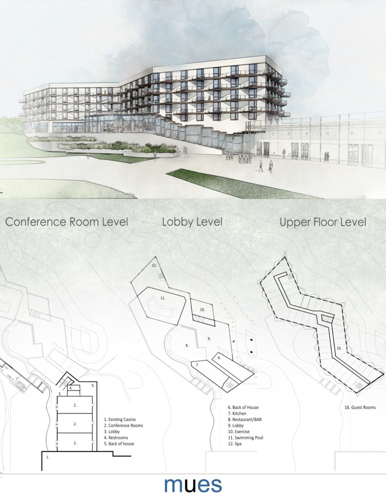 luxury hotel floor plan