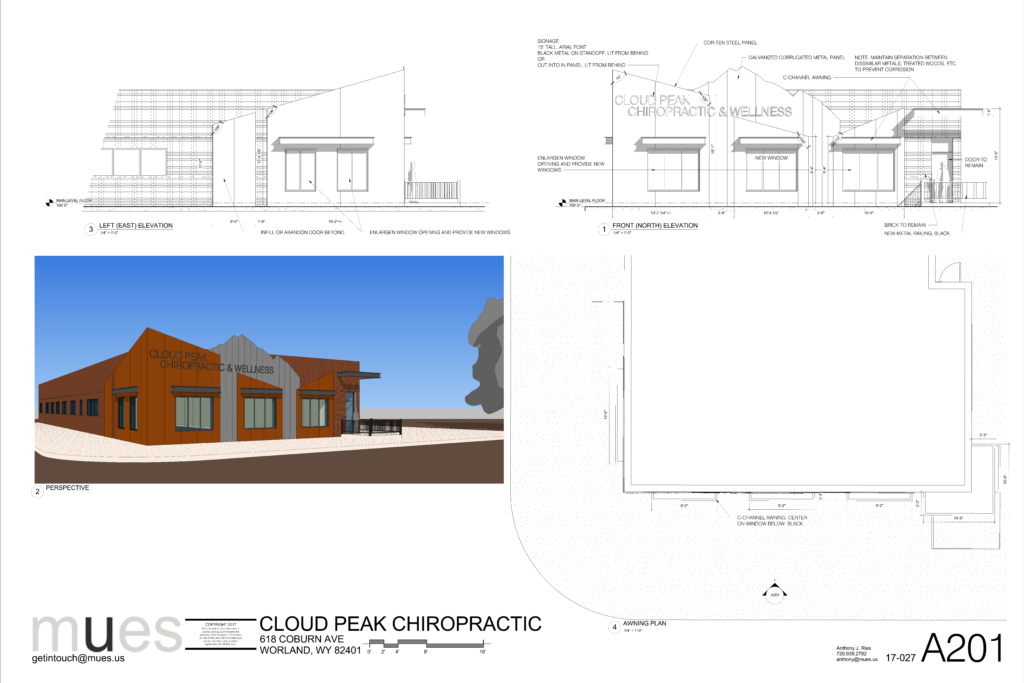 drawings of office space