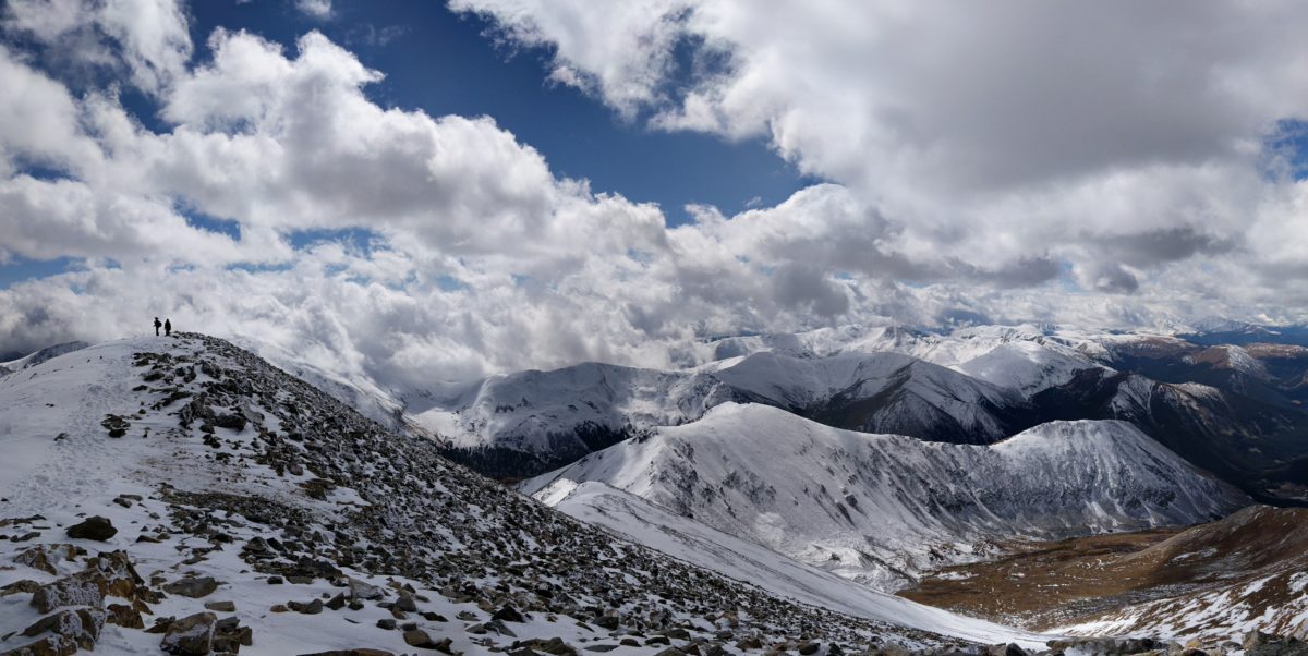 Hiking Greys Peak