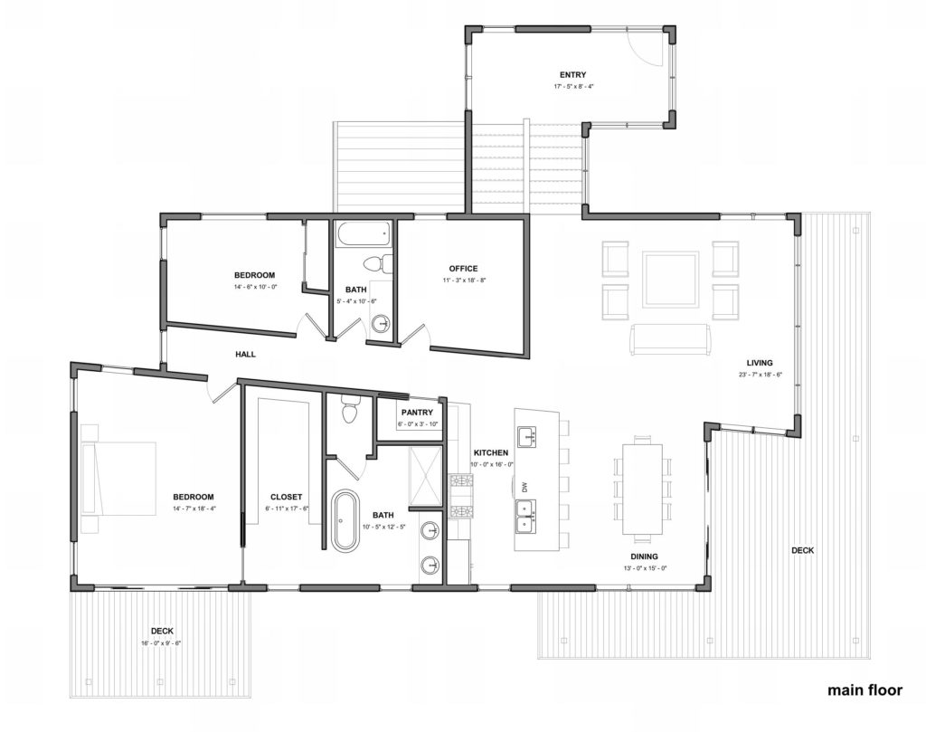 custom home floor plan