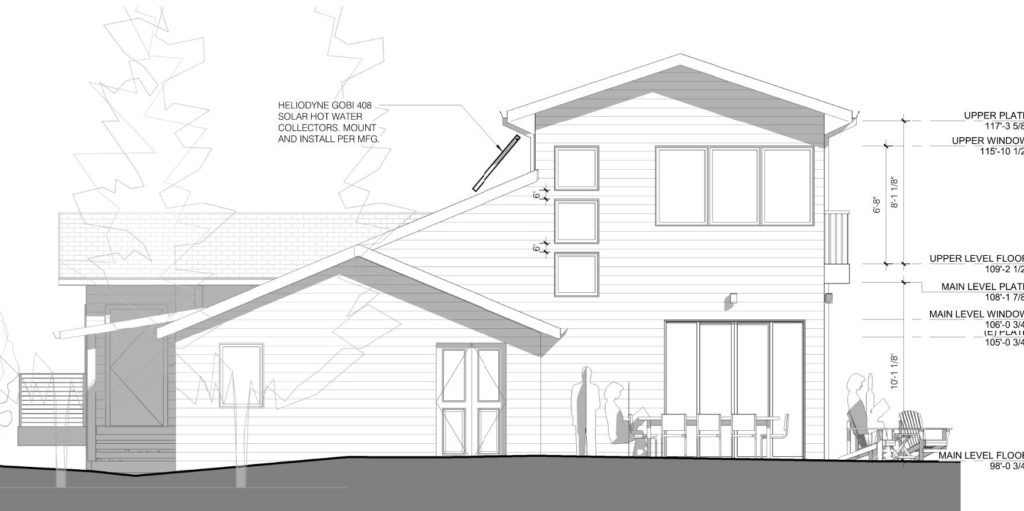 Home Addition in Golden Colorado Elevation Architect