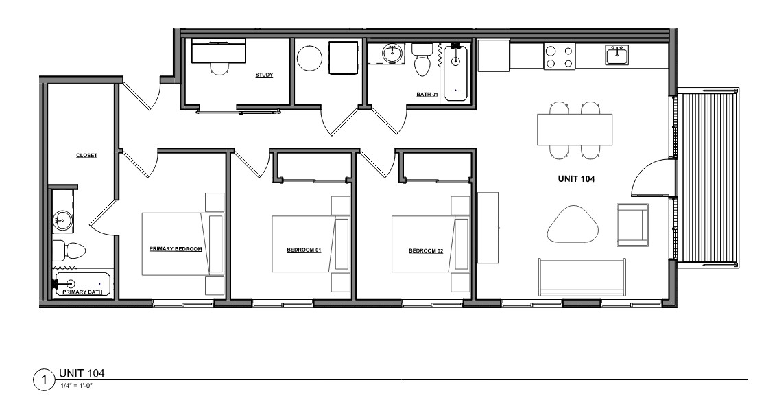 Modern Family Living - Urban Infill - MUES architecture firm